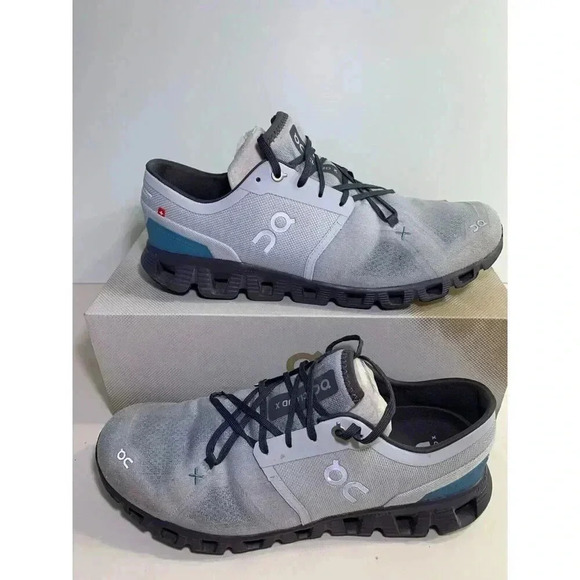.2061 On Cloud X 3, Grey, Womens Running Shoes-US 11 Womens - Picture 1 of 5